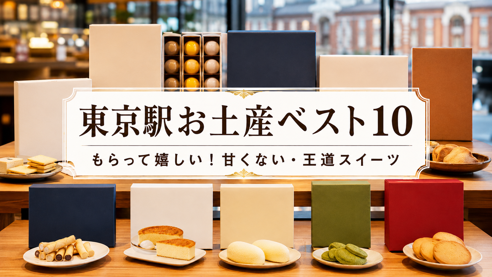【2026最新】東京駅のお土産ベスト10!もらって嬉しい甘い・しょっぱい系から王道スイーツまで徹底紹介